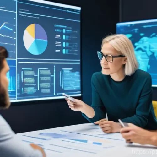 인지능력 증강을 위한 협업 플랫폼 - **Prompt:** A diverse team of 3-4 professionals (men and women of varying ages) in a vibrant, modern...