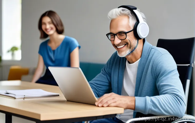 인지능력 증강 기술의 성공적인 구현 사례 - **Prompt 1: Restored Connection through BCI Technology**
"A heartwarming scene depicting an adul...